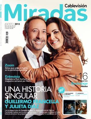 MIRADAS magazine side cover August 2013