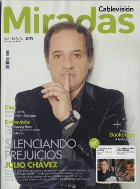 MIRADAS magazine side cover September 2013