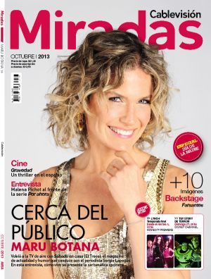 MIRADAS magazine side cover October 2013