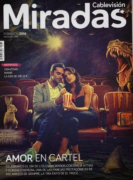 MIRADAS magazine side cover February 2014