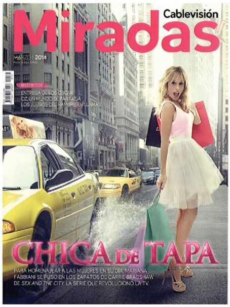 MIRADAS magazine side cover March 2014