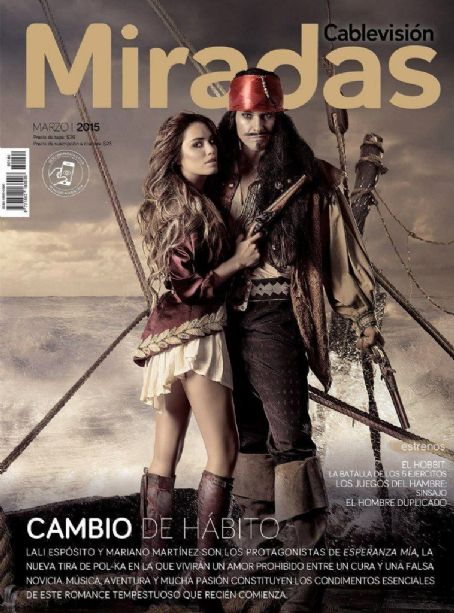 MIRADAS magazine side cover March 2015