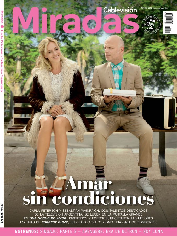 MIRADAS magazine side cover March 2016