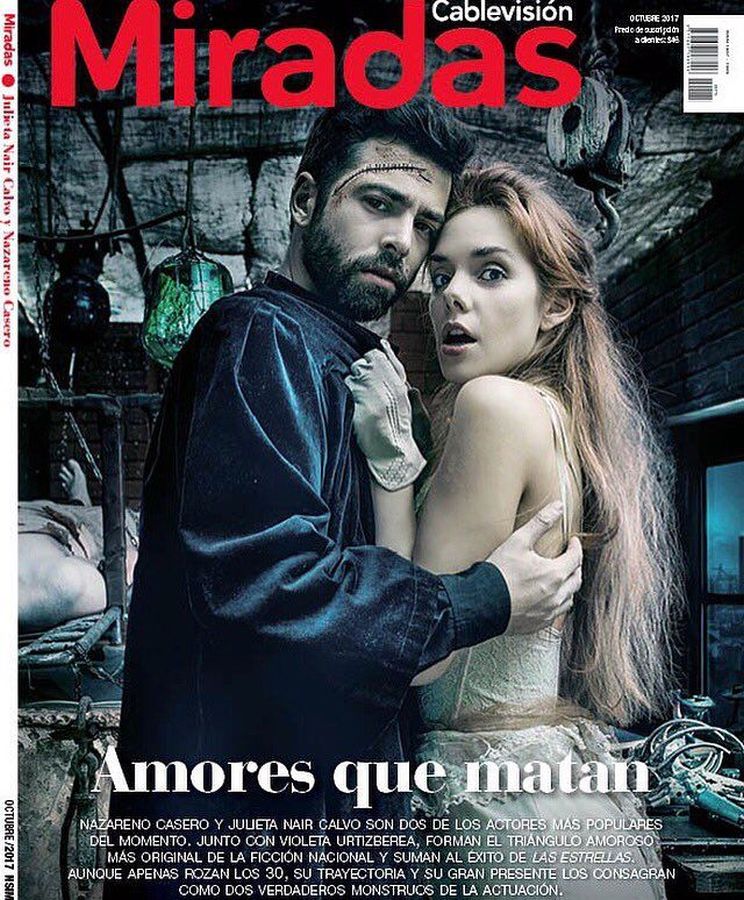 MIRADAS magazine side cover  October 2017