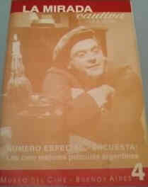 LA MIRADA CAUTIVA magazine side cover Issue 4 September 2000