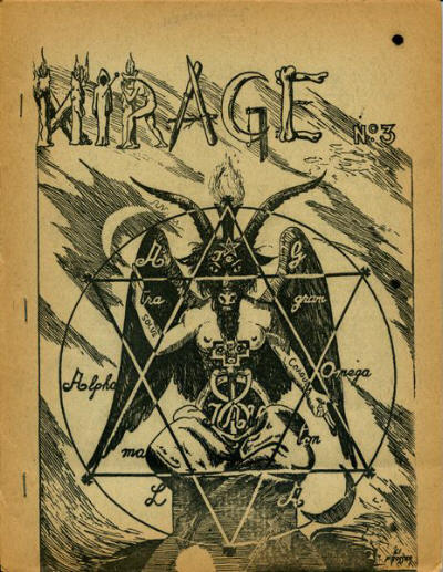 MIRAGE magazine side cover Issue 3   1961