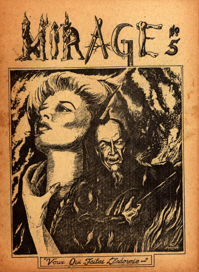 MIRAGE magazine side cover Issue 5 Summer 1962