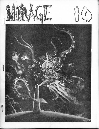 MIRAGE magazine side cover Issue 10   1971