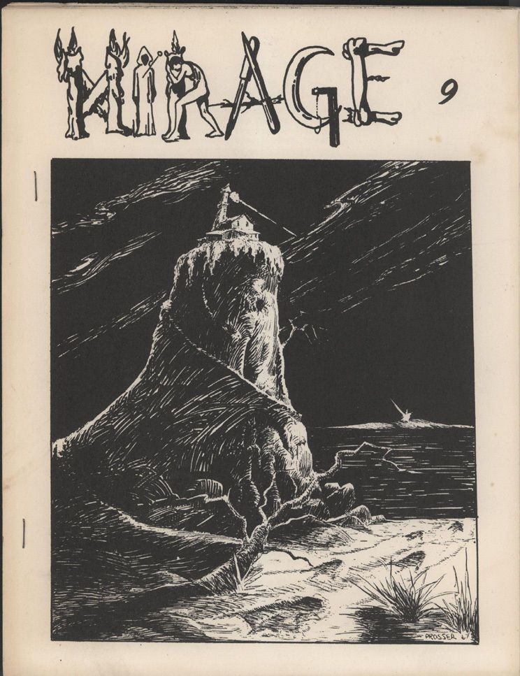 MIRAGE magazine side cover Issue 9   1970