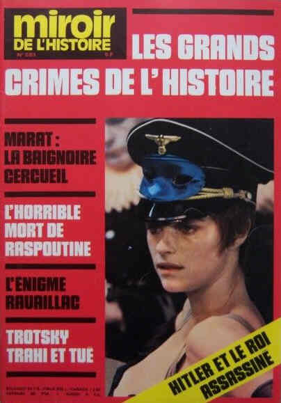MIROIR DE L HISTOIRE magazine side cover Issue 283 December 1974