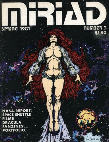 MIRIAD magazine side cover Issue 3 Spring 1981