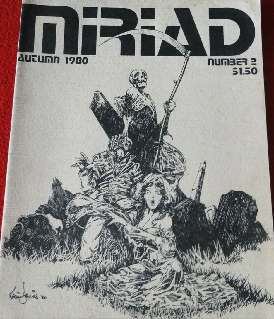 MIRIAD magazine side cover Issue 2 Autumn 1980