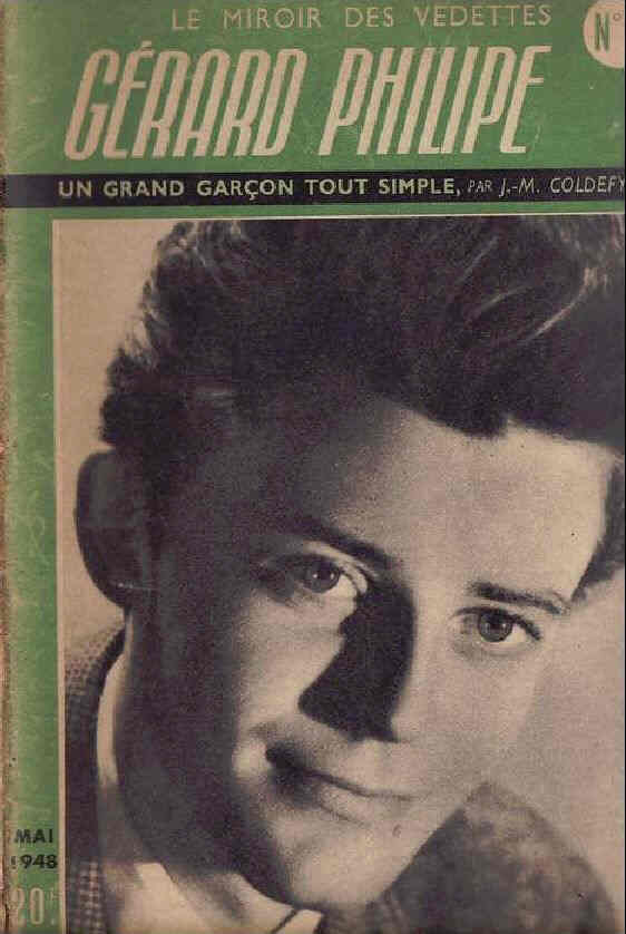 MIROIR DES VEDETTES | LE magazine side cover Issue 3 May 1948