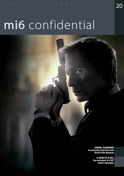 MI6 CONFIDENTIAL magazine side cover Issue 20 March 2013