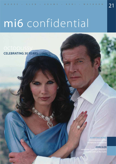 MI6 CONFIDENTIAL magazine side cover Issue 21 July 2013