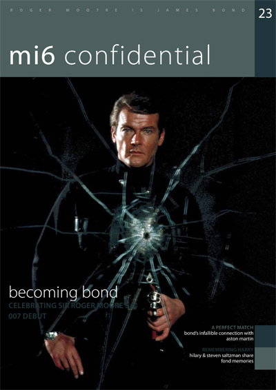 MI6 CONFIDENTIAL magazine side cover Issue 23 December 2013