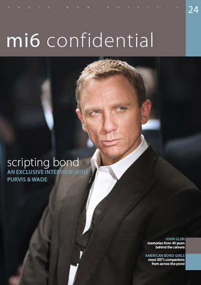 MI6 CONFIDENTIAL magazine side cover Issue 24 February 2014