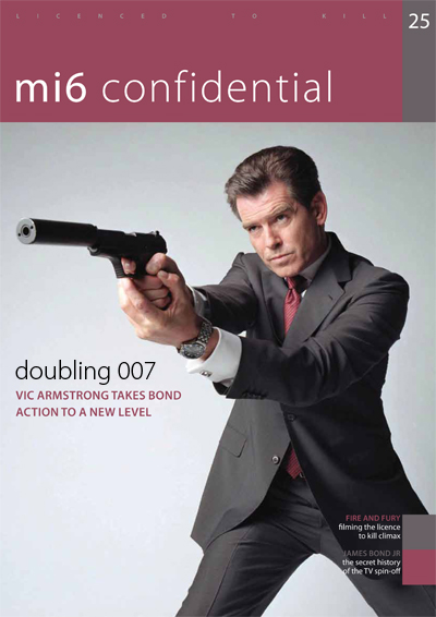 MI6 CONFIDENTIAL magazine side cover Issue 25 April 2014