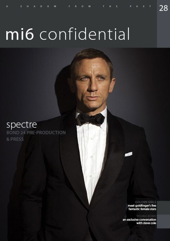 MI6 CONFIDENTIAL magazine side cover Issue 28 December 2014