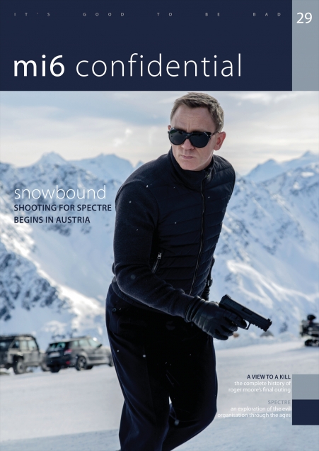 MI6 CONFIDENTIAL magazine side cover Issue 29 February 2015