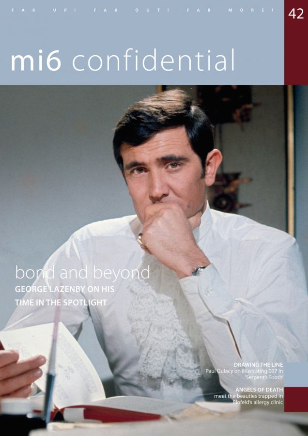 MI6 CONFIDENTIAL magazine side cover Issue 42 September 2017