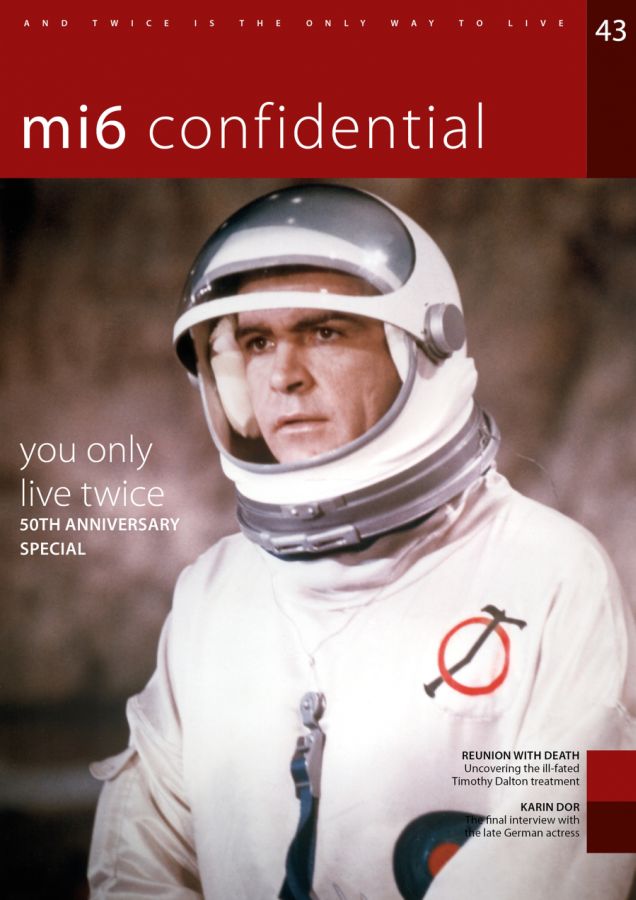 MI6 CONFIDENTIAL magazine side cover Issue 43  December 2017