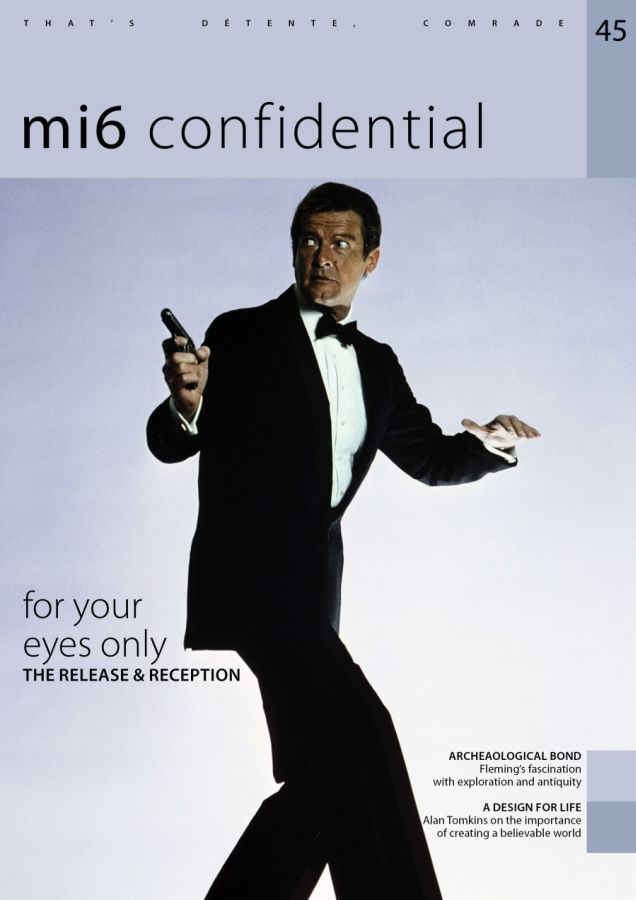 MI6 CONFIDENTIAL magazine side cover Issue 45  April 2018