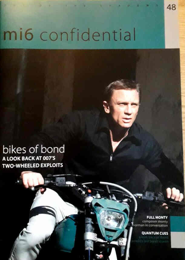 MI6 CONFIDENTIAL magazine side cover Issue 48  December 2018