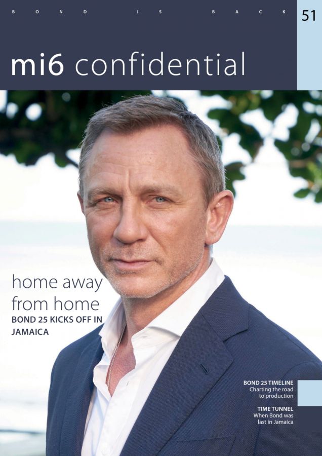 MI6 CONFIDENTIAL magazine side cover Issue 51  July 2019