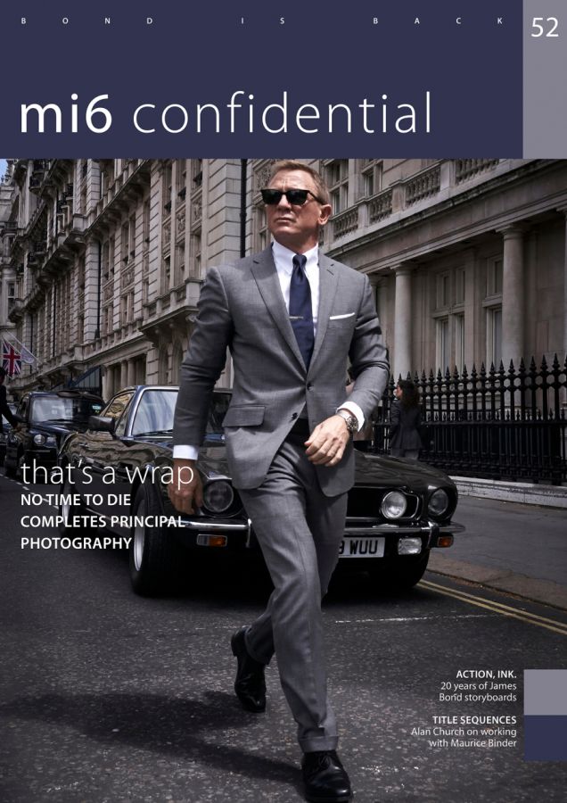 MI6 CONFIDENTIAL magazine side cover Issue 52  September 2019