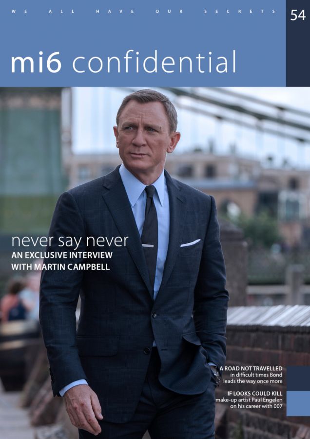 MI6 CONFIDENTIAL magazine side cover Issue 54  May 2020