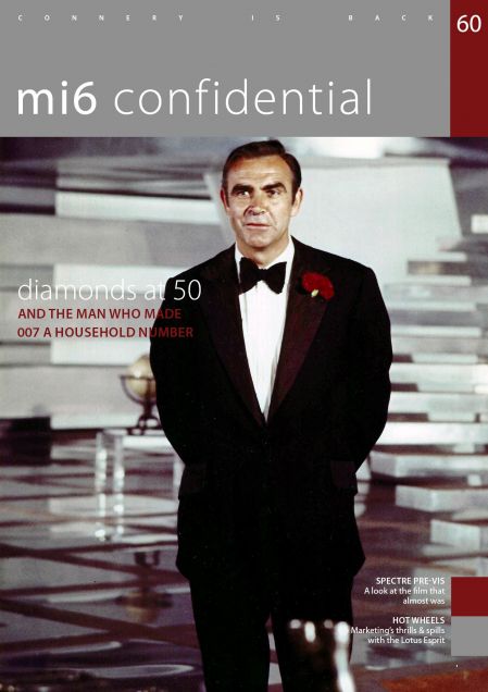 MI6 CONFIDENTIAL magazine side cover Issue 60  September 2021