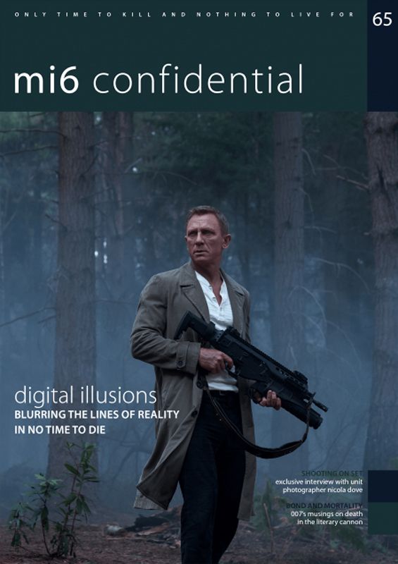 MI6 CONFIDENTIAL magazine side cover Issue 65  June 2022