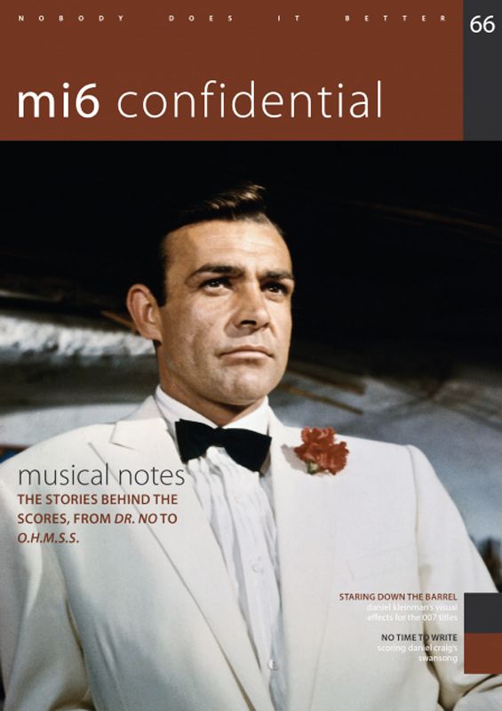 MI6 CONFIDENTIAL magazine side cover Issue 66  October 2022