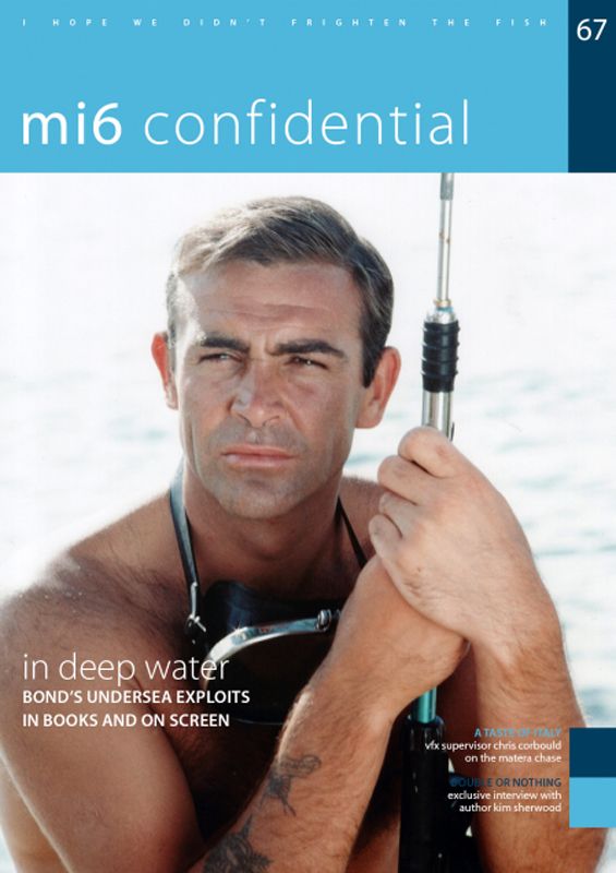 MI6 CONFIDENTIAL magazine side cover Issue 67  December 2022