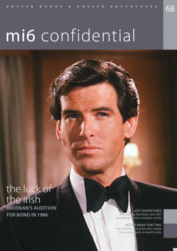 MI6 CONFIDENTIAL magazine side cover Issue 68  April 2023