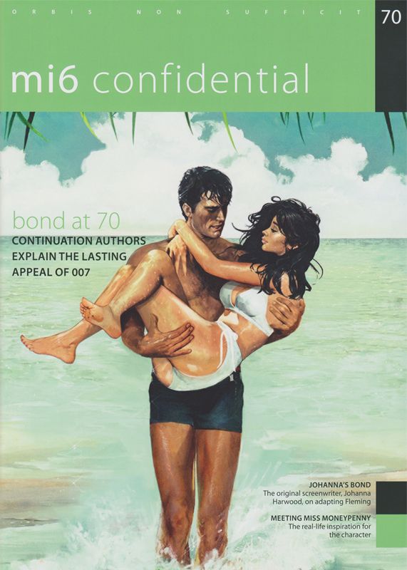 MI6 CONFIDENTIAL magazine side cover Issue 70  October 2023