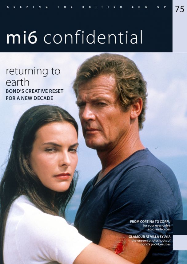 MI6 CONFIDENTIAL magazine side cover Issue 75  December 2024