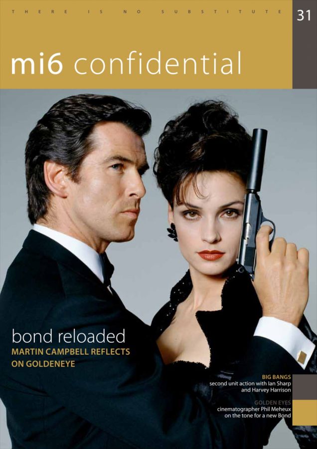 MI6 CONFIDENTIAL magazine side cover Issue 31 August 2015