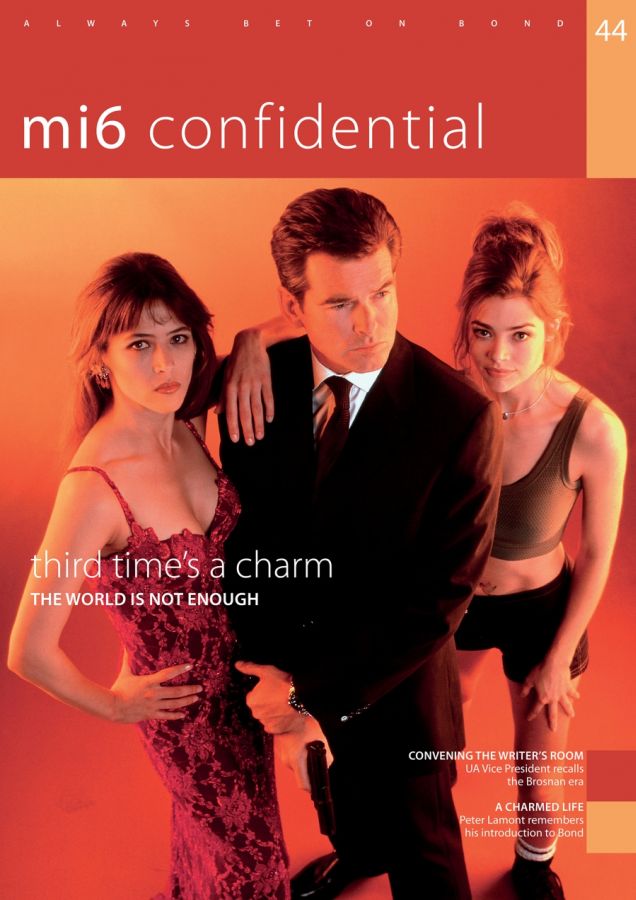 MI6 CONFIDENTIAL magazine side cover Issue 44  March 2018