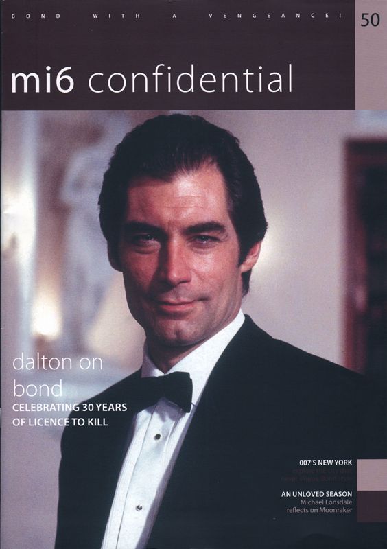 MI6 CONFIDENTIAL magazine side cover Issue 50 May 2019