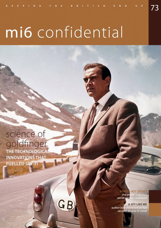 MI6 CONFIDENTIAL magazine side cover Issue 73  August 2024