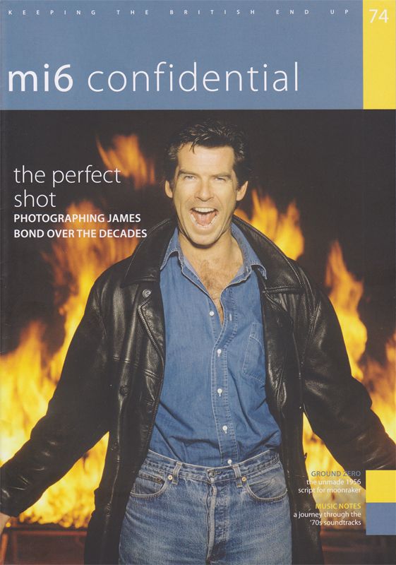 MI6 CONFIDENTIAL magazine side cover Issue 74  October 2024