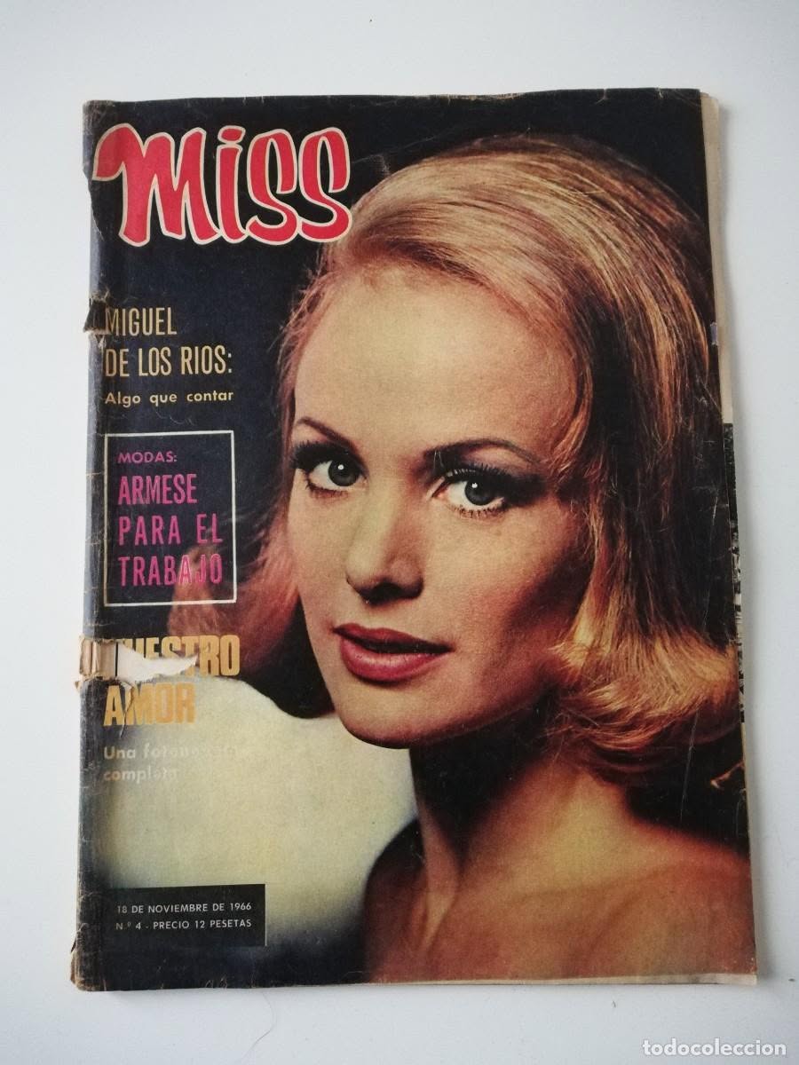 MISS magazine side cover Issue 4  November 1966