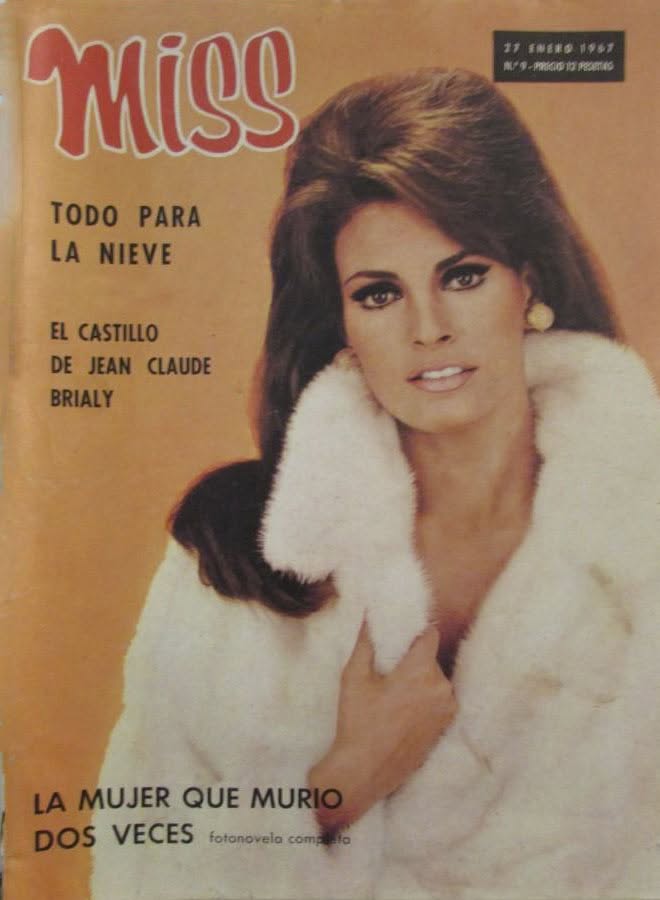 MISS magazine side cover Issue 9  January 1967