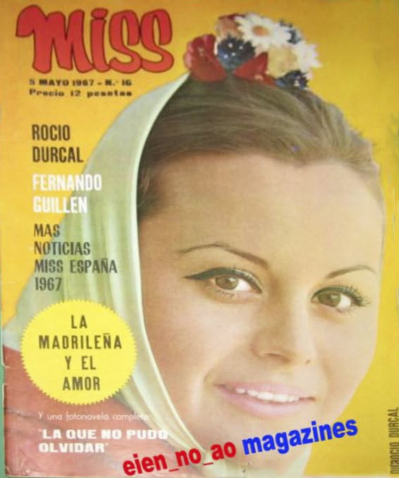 MISS magazine side cover Issue 16 5 May 1967