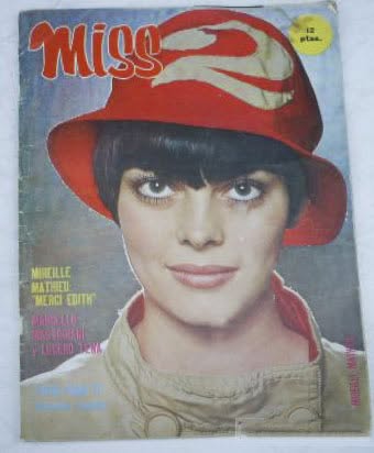 MISS magazine side cover Issue 19   1967