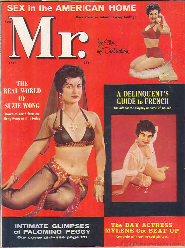 MISTER magazine side cover  April 1961