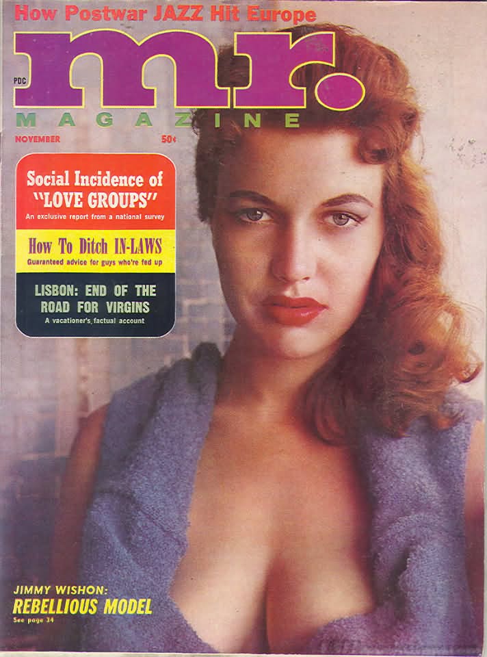 MISTER magazine side cover  November 1962
