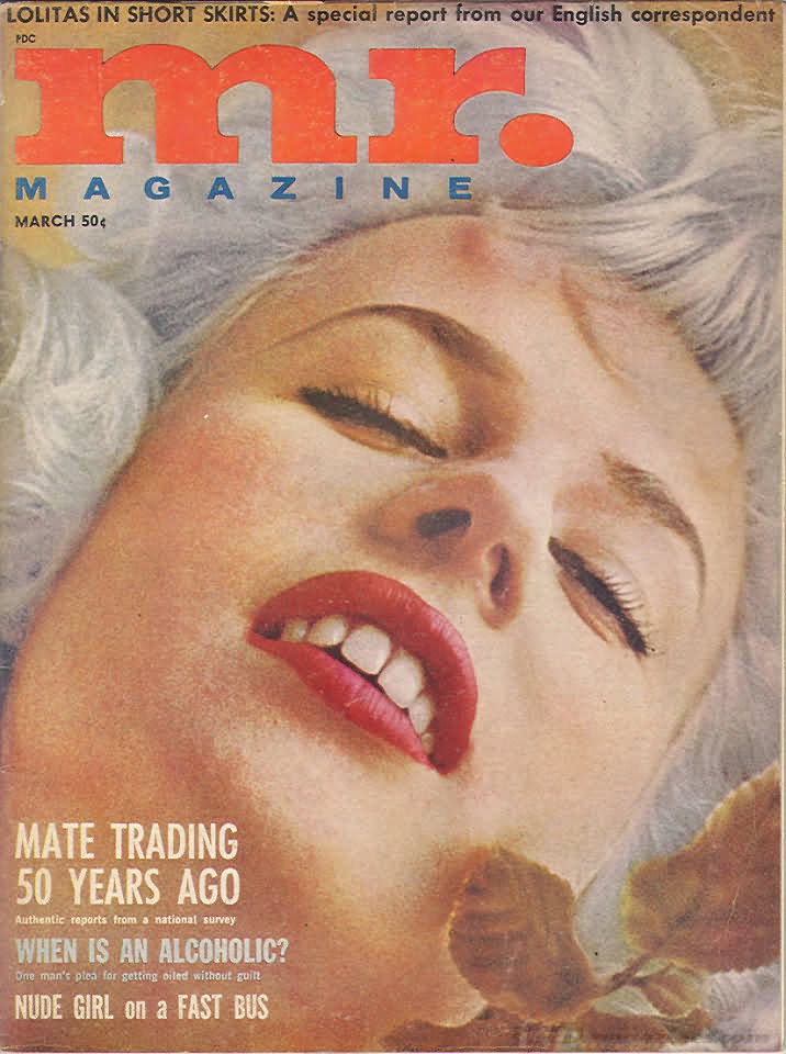 MISTER magazine side cover  March 1963